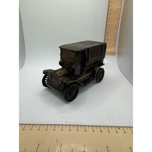 1970s Cast Metal Bank 1915 FORD Promo Banthrico Inc Chicago USA Vintage No Key